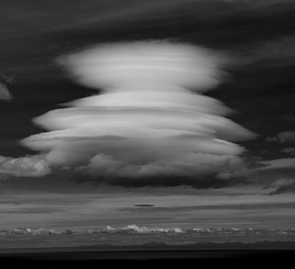 cloud formation on our way to Porvenir
